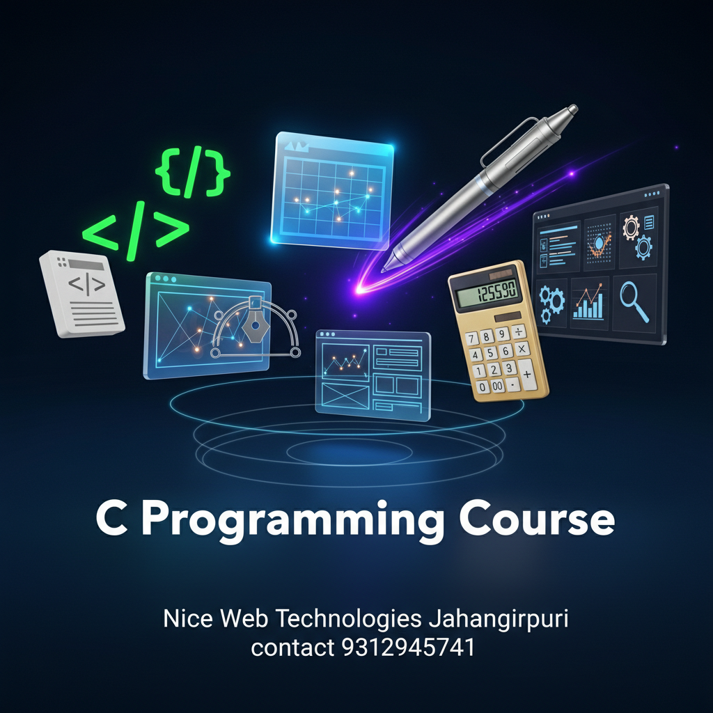C Language - Computer Course in Jahangirpuri Delhi