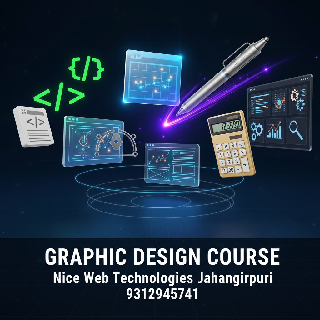 Graphic Design - Computer Course in Jahangirpuri Delhi
