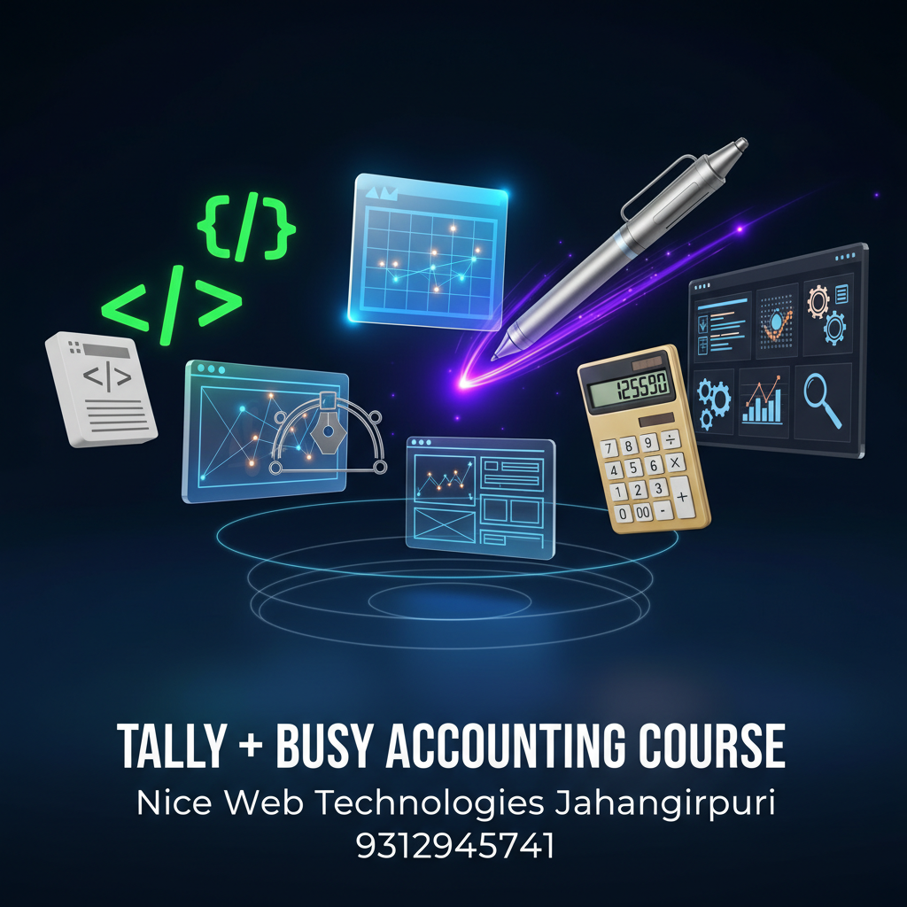 TALLY+BUSY - Computer Course in Jahangirpuri Delhi