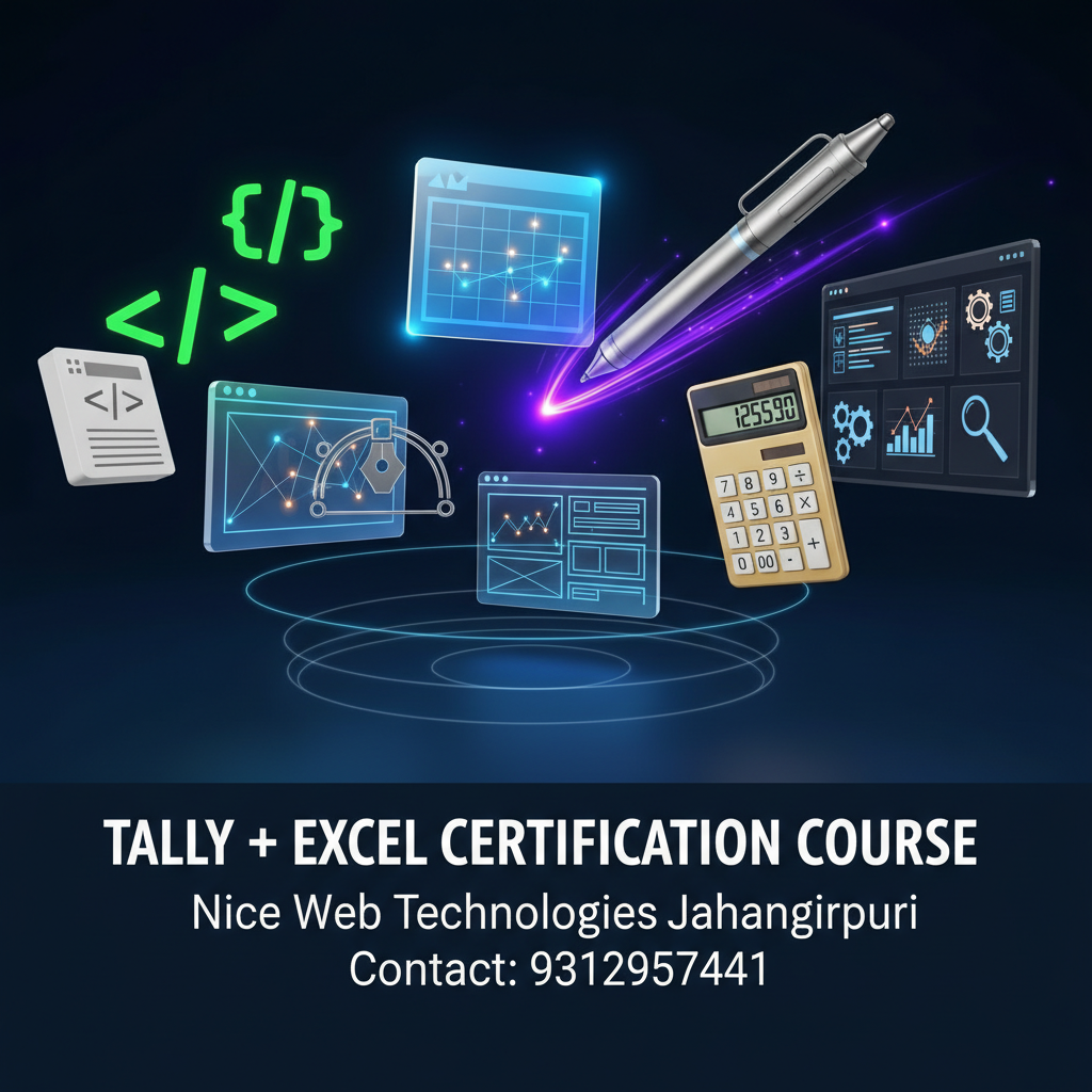 TALLY+EXCL - Computer Course in Jahangirpuri Delhi
