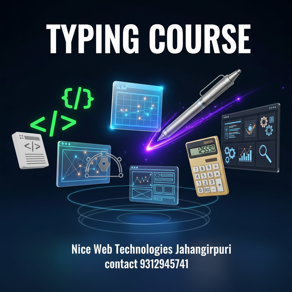 TYPING - Computer Course in Jahangirpuri Delhi